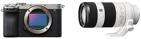 Sony Alpha 7CII Cámara sin Espejo Full-Frame, compacta con Sony FE 70-200 mm f/4 G OSS - Full-Frame