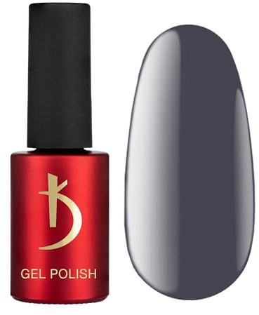 UV Nagellack Gel für Nägel - Wet Grey - Gel Nail Polish UV-LED -7ml- langlebig - Glanz Maniküre - DIY Nageldesign - Farbe GelNägel Manicure