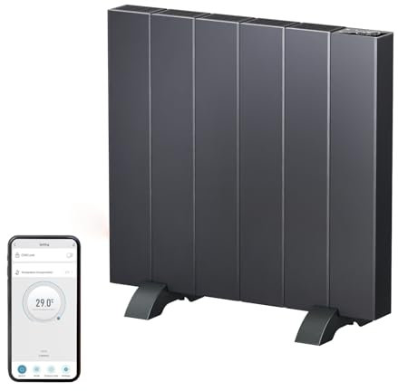 EMKE ERE100A-DEVC, Anthracite, 1000 W
