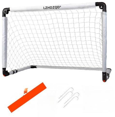 LZHDZQD Football Goal, Football Goals for Kids, Goal Posts for Kids, 45.27inch x 31.49inch Foldable Goals for the Garden/Indoor/Outdoors