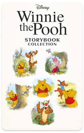 Yoto Disney: Winnie the Pooh Storybook Collection – Kids Audio Card for Use with Player & Mini All–in–1 Audio Device, Screen–Free Listening with Fun Stories for Playtime Bedtime & Travel, Ages 3+