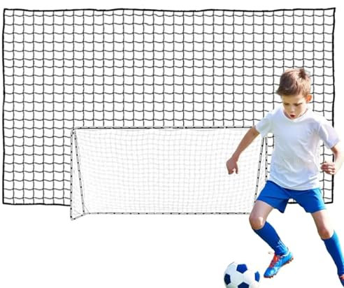 Fußball-Rücklaufnetz, robustes Fußball-Übungsnetz, wiederverwendbares Rebounder-Trainingswerkzeug, Outdoor-Sportausrüstung, Garten, Schule, Hinterhof, Fußball-Übungsnetz