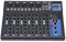 Live Mischpult Micfuns 7 Kanal Computerwiedergabe Phantomspeisung 33.5 * 23 * 4cm USB Aufnahme Tragbarer Mischpult Bluetooth Audio Konsole Verstärker für Aufnahmestudio DJ Mixer Konsole