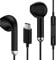 Samsung Earbuds Wired for Galaxy S25 Ultra S24 S23 S22 S21 S20 A56 A36 A16 A55 A35 A25 A15 A54 A14 A53 Z Flip/Fold 6 5 4 3, USB C Wired Headphones Earphones Earbuds for iPhone 16e 16 15 Pro Max/Plus