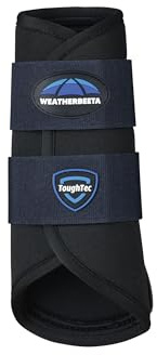Weatherbeeta 2025 Tough - Tec Prime Brushing Boots 1027503 - Black/Navy