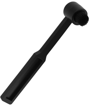 Stylus Cleaner Vinyl, Stylus Brush Vinyl with Carbon Fibre Bristles, Vinyl Record Cleaning Tool with Ergonomic Handle, Dust Removal for Diamond Stylus, 1pcs