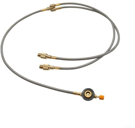 Câble adaptateur de bouteille de gaz en cuivre pour tête de poêle d'extérieur avec bouteilles de gaz de pétrole liquéfié domestiques (E)