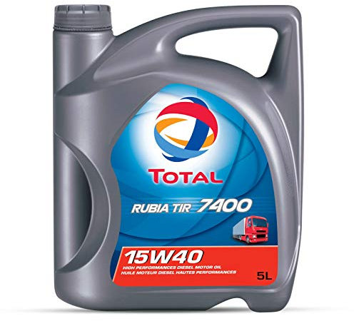 Total Motoröl Motorenöl Schmierung Schmiermittel Rubia Tir 7400 15W-40 5L 148585