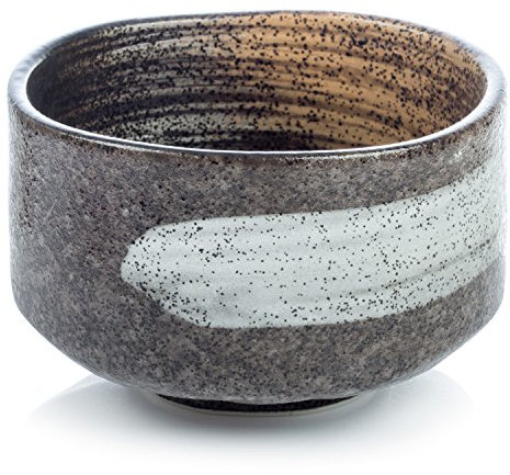 Japanese Traditional Matcha Tea Bowl Ceramic with Sapporo Glaze