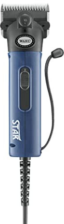 Wahl Star Horse Clipper - Tondeuse pour chevaux avec fil - Pour tondre jusqu'à quatre chevaux, bleu