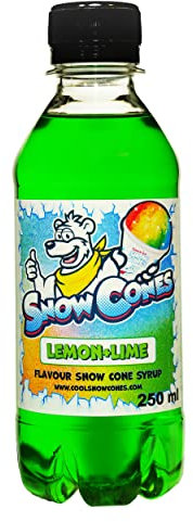 Slush Snow Cone Syrup - Compatible with ALL Slush Puppy Machines 250ml Bottles Pick Your Flavour (Lemon & Lime)