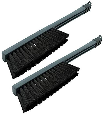 L & P Car Design L&P A059 Lot de 2 Balai Neige Voiture Balayette Neige Voiture Brosse Neige Voiture Murska de Finlande Balais à Neige pour Auto (Lot de 2 - Gris Noir)
