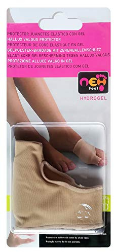 Neh Feet TI21058.20/S - Protector para Juanetes elástico con Gel, Eu 35-40 Nude