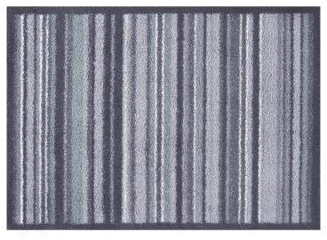 Turtle Mat Slate Stripe Design Super Absorbent indoor barrier mat 60x85cm Multi-Grip back