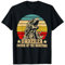Dadzilla Father Of The Monsters Coucher de soleil rétro vintage T-Shirt