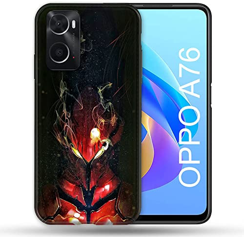 Schutzhülle für Oppo A76 Manga Solo Leveling, grau