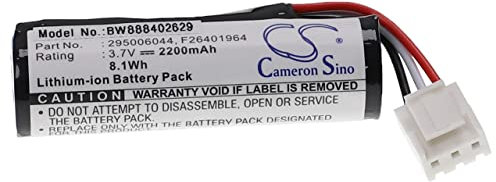 vhbw Akku kompatibel mit REA Card Rea T6 Flex Kartenleser, NFC Smart Card Reader, Lesegerät (2200 mAh, 3,7 V, Li-Ion)