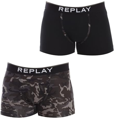 Replay Herren 8 Cuff Logo Unterwäsche