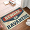 COTECI Tiki Bar pour terrasse extérieure Méfiez-vous des tapis havanais Bar Asserories Home Decor Weird Decor (taille : 40 x 60 cm)