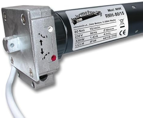 Rolladen Markisenantrieb Rolltormotor Notbedienung Nothandgetriebe NHK 30-120 Nm (80Nm SW70 mit NHK)