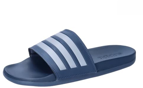 adidas Unisex Adilette Comfort Slides, preloved ink/halo blue/preloved ink, 38 EU