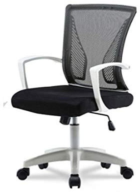 Sedia da ufficio in rete con supporto lombare, ergonomica, girevole e regolabile, sedia da scrivania per gaming e computer, migliora il comfort e la postura