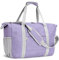 Narwey für Easyjet Handgepäck 45X36X20 Reisetasche Handgepäck Tasche Flugzeug Faltbare Weekender für Damen Herren 25L (Lila)