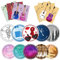 Music Themed Birthday Party Supplies 75Pcs Birthday Party Decorations Tableware Including Paper Plates Napkins for Girls Fans Birthday Party 25 Guests