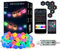 5M/10M LED Lichterkette mit Fernbedienung und APP, Musiksynchronisation RGB Lichterkette Außen Bunt, Twinkly Lichterkette USB, für Weihnachten Party Garten (5M 25LEDS)