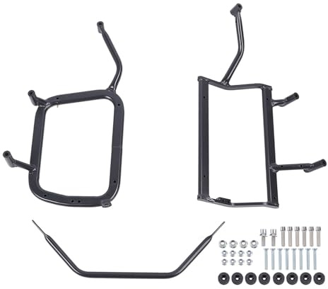 Support de Conversion de Sacoche de Moto Support de Barre de Support de Sacoche en Acier au Carbone de Haute dureté Support de Support de Valise Latérale de Moto pour MT800 MT 800
