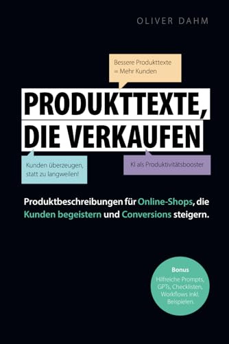 Produkttexte, die verkaufen: Produktbeschreibungen für Online-Shops, die Kunden begeistern und Conversions steigern.