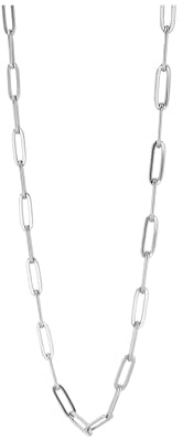 Akzent Kette Damen - Premium Halskette Damen in Gold aus Edelstahl, 100% Wasserfest & Hautverträglich (40, Zentimeter)
