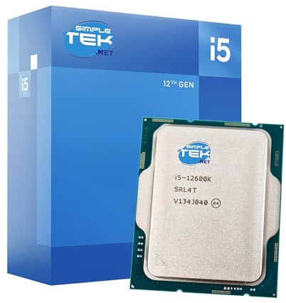 SIMPLETEK - CPU Prozessor i3 14100F 4C/8T DDR4/DDR5 14th Gen - Clock 3.50/4.70 GHz Max - Sockel LGA 1700 Cache 12 MB