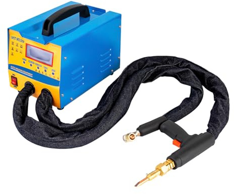 Spot Welder Dent Puller 3KW 220V Car Body Dent Repair Kit 7 Modes Stud Welder Digital Panel Small Welding Spot Machine for Auto Garage DIY Sheet Metal Repair