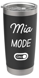 Mia-Modus: Ein Name Doppelwandiger Edelstahl-Thermobecher