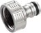 Gardena Premium Tap Connector, 26.5 mm (G 3/4 inch): Adapter for taps, Frost-Resistant, Packaged (18241-20)