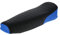 AKF Sitzbank strukturiert, schwarz/blau ohne Schriftzug - für Simson S50, S51, S70 Enduro