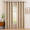 MIULEE Verdunklungsvorhänge Dunkelbeige Vorhänge Blickdicht 2er Set 260 cm Lang, Modern Gardinen Ösen Abdunkelnde Vorhänge Wohnzimmer Schlafzimmer, Fenster Gardine Verdunkelung Thermovorhang