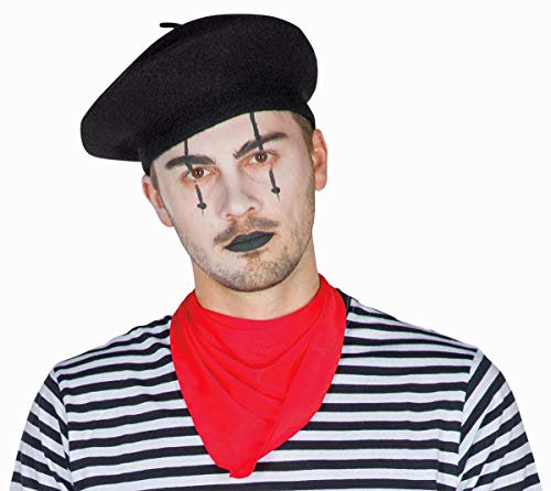 Rubie's Kostüm Zubehör Baskenmütze Karneval Fasching