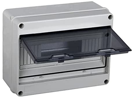 DOJA Industrial | CENTRALINO ELETTRICO | Cassetta Contatore Enel | 232 x 182 x 109 | Quadro Elettrico | Scatola Elettrica da Esterno Impermeabile | Scatola Stagna | Scatola di Derivazione Elettronica