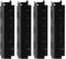 Natudeco 4 Pcs Grill Bouclier Thermique Plaque Émail Et Fer Plaque Chauffante Bouclier Grill Diffuseurs de Chaleur pour Ustensiles de Barbecue Grill Chef