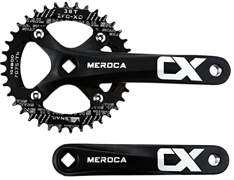 Mgoodoo Mountainbike 170mm Kurbelgarnitur mit 104 BCDMountainbike, Rennrad Kurbel