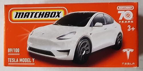 Matchbox Power Grabs Tesla Modell X weiß 59/100 2023 1:64 in Sammlerbox