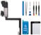 DGSCSMY for iPhone 11 PRO MAX Earpiece Front Speaker Replacement OEM Repair 6.5 Ear Module with Ambient Light Sensor Flex Cable Connector Fix Tools Kit Proximity Sensor 11PROMAX A2161 A2220 A2218