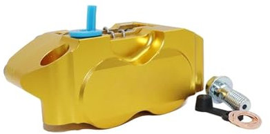 NAIRE Go Kart ATV Pinza Freno Posteriore per Kawasaki 4 Pistoni Pinza Freno Moto Racing Pit Bike Pompa Freno Anteriore Posteriore Sinistra Universale (Color : A)