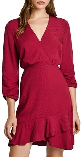 Pepe Jeans Kendall Vestido, Burnt Red, S para Mujer