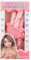 Depesche 12827 TOPModel - Lockenformer Set Beauty and Me, in Rosa und mit Herzen, inkl. Papilotte, Haarklammer und 2 Scrunchies