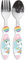 UNICORNO | Set Cubiertos Infantiles de Acero Inoxidable - Tenedor y Cuchara (Unicornio)