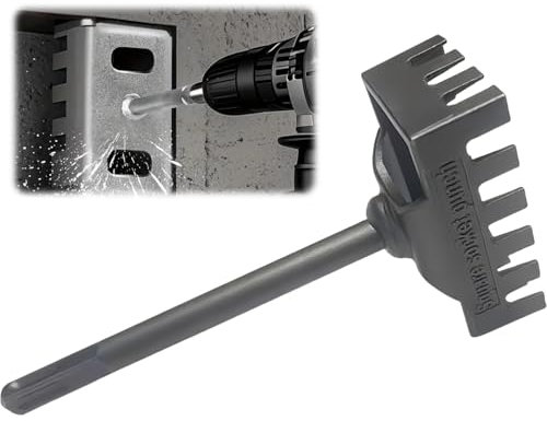 Creative Square Hole Cutter for Electrical Box,Square Hole Cutter,Rectangle Slot Cutter Tool,Drywall Oscillating Saw,Electrical Box Cutout Saw Socket Slot Cutter,Rectangle Slot Cutter for Installing