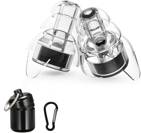 Malloy for Zound Earplugs for Concerts,Earplugs for Motorcycle,for Zound Earplugs for Musicians with Carrying Case for Concerts